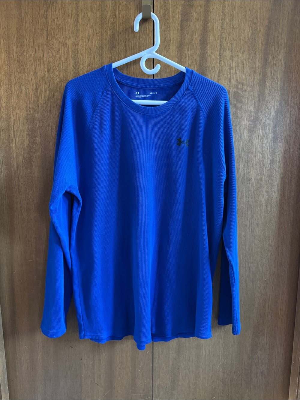 Under Armour Royal Blue Ribbed Long Sleeve Crew